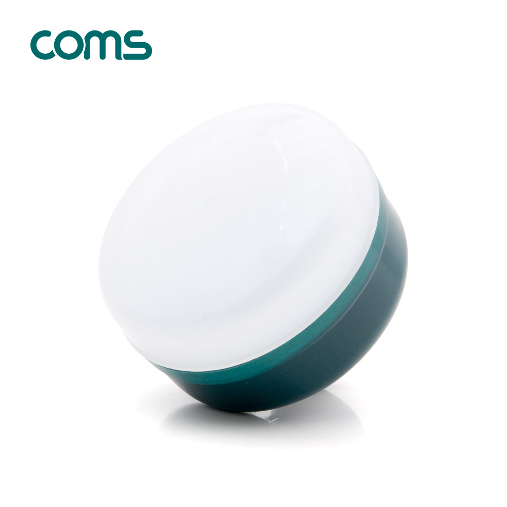 Coms 충전식 LED 캠핑 랜턴 램프 (12W) / 야간 활동(등산, 레저, 캠핑, 낚시 등) 조명 / 고리(걸이)