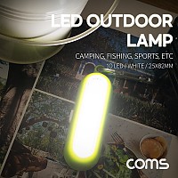 Coms 휴대용 LED 램프 / 고리(걸이) / 미니 램프 / Green / 휴대용 비상 조명 / 후레쉬 라이트 / 야간 활동(등산, 레저, 캠핑, 낚시 등)