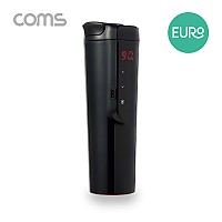 Coms 유로 ESL-4000PLUS 스마트텀블러 차량용커피포트 / 블랙