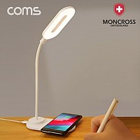 Coms 몽크로스 Moncross LED 무선충전스탠드(MSLS-LW150)