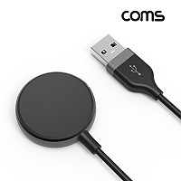 Coms G POWER 삼성 갤럭시 워치 무선 충전기 Black