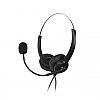 Coms 나비 생활 헤드셋 Black NV89-HDS10 어학연습 화상수업 화상회의 화상통화 콜센터 게임