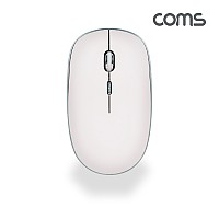 Coms 나비 무선마우스(NV12-MUS10) White