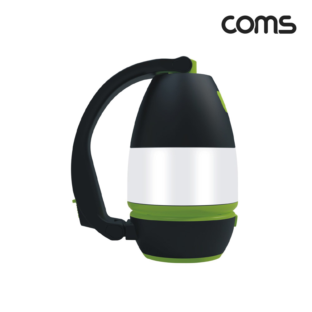 Coms 3 IN 1 멀티 캠핑 랜턴, 다기능 다용도 LED 램프 조명 스탠드 거치대 후레쉬 손전등 야간