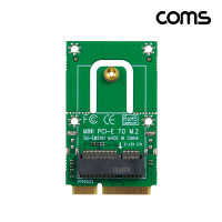 Coms Mini PCIe 어댑터 M.2 NGFF Key 변환 와이파이 WiFi 블루투스 모듈