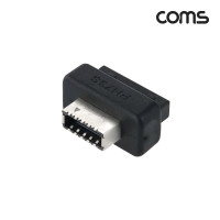 Coms USB 3.0 19핀/20핀 to USB 3.1 Type E 젠더 F/F 메인보드 마더보드 19Pin 20Pin