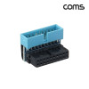 Coms USB 3.0 19핀/20핀 연장 젠더 하향꺾임 M/F 메인보드 마더보드 19Pin 20Pin