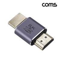 Coms HDMI 젠더 2.1 8K@60Hz UHD 연장젠더 MM