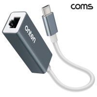 Coms USB C to RJ45 랜카드 C타입 100Mbps