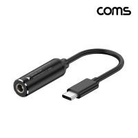 Coms 65w PD 변환 전원 케이블 DC 외경 5.5 내경 2.5 C타입 USB 3.1 노트북 스마트폰 충전