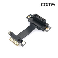 Coms PCI Express 연장 아답터 케이블 1x PCI-E M/F 꺾임