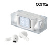 Coms 블루투스 이어폰(SRTWS-53) White V5.3 EDR