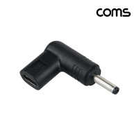 Coms Type C PD to DC 12V 외경 3.5 내경 1.35 변환 젠더 C타입