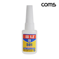 Coms 유니501 젤타입 순간접착제 20g