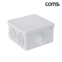 Coms CCTV 하이박스 정션박스 전기박스 85x85x50 방수 IP55