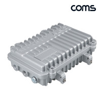 Coms CATV 방수 하우징 박스 알루미늄 인클로저 엔클로저 철제 방수 케이스 IP67 내부 210x130x55mm