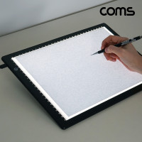 Coms A4 사이즈 LED 형광 보드판 라이트박스 라이트패드 애니메이션 원화 작화 트레이싱 보드 드로잉 스케치