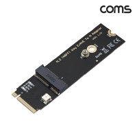 Coms M.2 NGFF Key E/A+E to M 변환 어댑터 2230 2280 무선 와이파이 블루투스