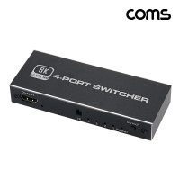 Coms HDMI 4:1 선택기 8K 60Hz 4입력 1출력 수동 스위치