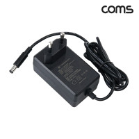 Coms 18650 21700 26650 리튬이온 배터리 4개 충전 전용 어댑터 DC 16.8V 2A 5.5x2.1