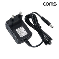 Coms 18650 21700 26650 리튬이온 배터리 1개 충전 전용 어댑터 DC 4.2V 1A 5.5x2.1