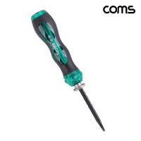 Coms 양용 드라이버 120~192mm 십자 일자 길이조절