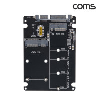 Coms mSATA M.2 NGFF B+M Key SSD SATA3 변환 어댑터