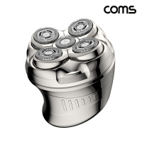 Coms 5헤드 충전식 전기면도기 건식 습식 방수