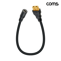 Coms XT60 to DC 5.5 X 2.1mm 잭 케이블 암-암