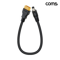Coms XT60 to DC 5.5 x 2.1 mm 잭 케이블 수-수