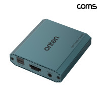 Coms 4K HDMI 오디오 추출기 HDMI+광+3.5mm