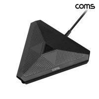 Coms USB 컨퍼런스 마이크 삼각 전방향 콘덴서 회의용