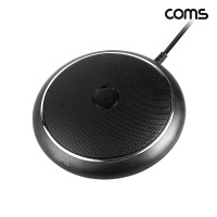 Coms USB 컨퍼런스 마이크 원형 전방향 콘덴서 회의용