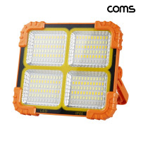 Coms 태양광 LED 랜턴 캠핑 낚시