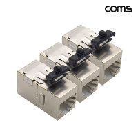 Coms CAT6A 키스톤형 커플러 3개 1세트