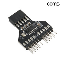 Coms USB 2.0 9핀 분배 소켓 보드 9pin