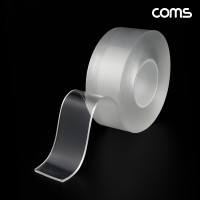Coms 자국없는 초강력 접착 실리콘 양면 테이프 3cm x 3M