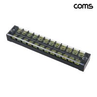 Coms TB-2512L 고정식 단자대 터미널 블록 나사 체결식