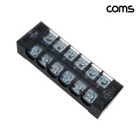 Coms TB-2506L 고정식 단자대 터미널 블록 나사 체결식