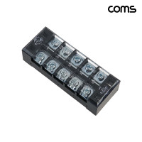 Coms TB-2505L 고정식 단자대 터미널 블록 나사 체결식