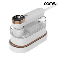 Coms 2in1 넓은열판 스팀조절 접이식 핸디 스팀다리미