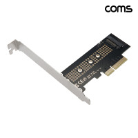 Coms PCIe x4 M.2 NVMe SSD 확장카드 LP 브라켓 포함
