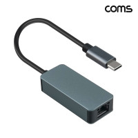 Coms USB C타입 to RJ45 기가비트 유선랜카드 1000Mbps
