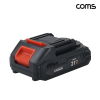 Coms 1500mAh 무선 송풍기 배터리 21V 아답터 포함 BF603 마끼다 호환