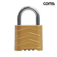 Coms 4단 비밀번호 다이얼 자물쇠
