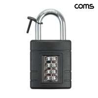 Coms 4단 비밀번호 다이얼 자물쇠