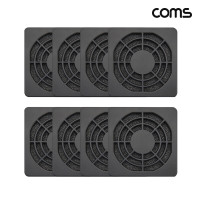 Coms 쿨러 먼지필터 55mm 팬 필터 8개입