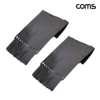 Coms 벨크로 케이블타이 1봉 10pcs 중 20CM 2개입