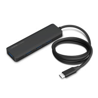 IPTIME USB허브 4포트 C to USB 3.0 Type A 1.5m 케이블 UC304L