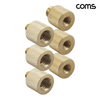 Coms 카메라 삼각대 핫슈 나사변환 1/4 3개 3/8 3개 6개입